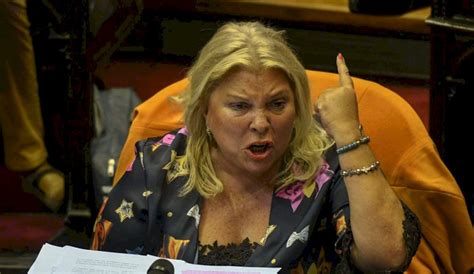 Internan A Elisa Carrió Luego De Una Descompensación En Santa Fe Diario Hoy En La Noticia