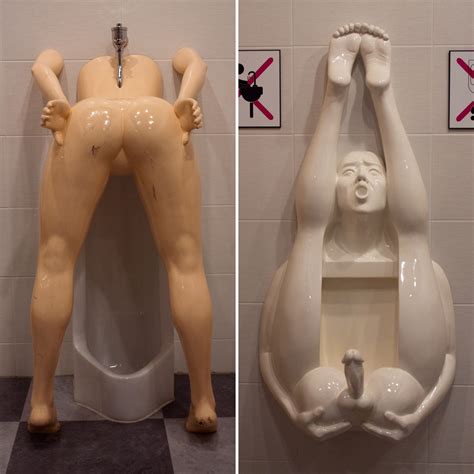 Post 3738384 Bathroom Inanimate Lovemuseum Statue Toilet Urinal