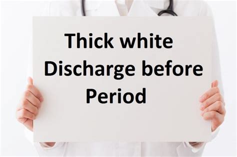 Is Thick White Discharge A Sign Of Period Coming Charlies Magazines