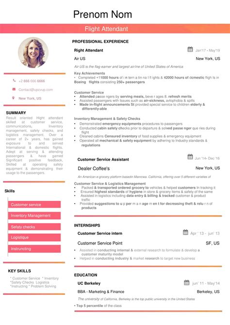 Maybe you would like to learn more about one of these? Modèle de CV Cabin Crew à télécharger format Word - PNC ...
