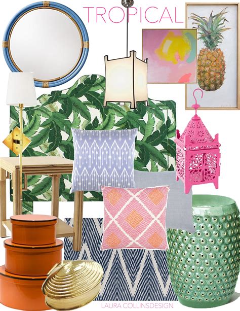 Tropical Mood Board Lcd Design All Sourcing Found On Pinterest Boards