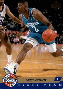 By will starjacki on july 13, 2021. 1992-93 Upper Deck All-Rookies Hornets Basketball Card #AR1 Larry Johnson | eBay