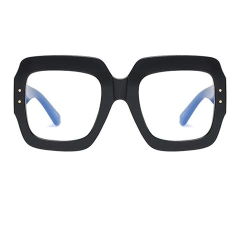 Brian Anti Blue Light Oversized Glasses Frame Fomoloo