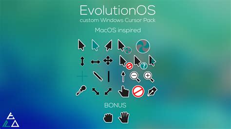 Evolutionos Custom Cursors For Windows By Sk Studios Design On Deviantart