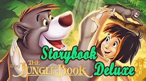 The Jungle Book Storybook Deluxe By Disney Classic Friendship Youtube