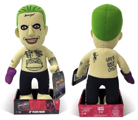 Bleacher Creatures Dc Suicide Squad Joker 10in Tattoo Plush Doll Toy