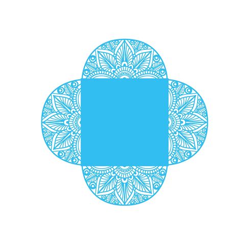 Mandala Wedding Party Invitation Karte Einladungskarte SVG - Etsy.de