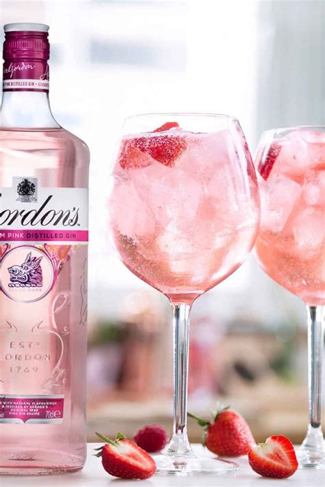 An Easy Cocktail Recipe That Makes The Gin And Tonic Pink Try Gordons