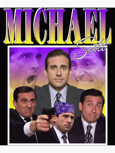 Michael Scott Poster For Sale By Brandycawood Redbubble