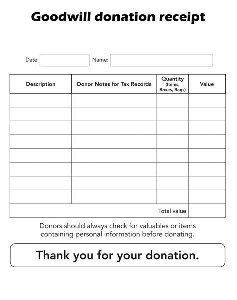 Free Printable Donation Forms Printable Forms Free Online
