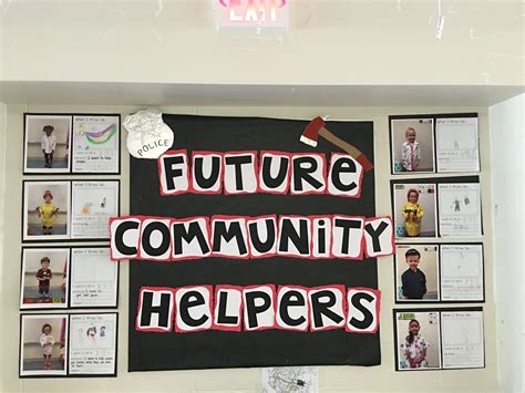 Future Community Helpers Bulletin Board Community Helpers Helper