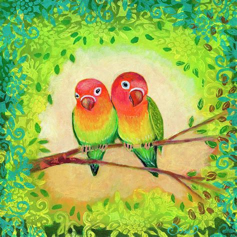 Love Bird Paintings