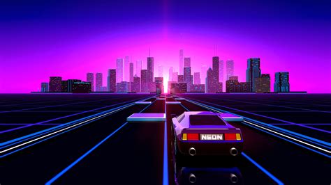 Way To Retrowave City Hd Artist 4k Wallpapers Images Backgrounds