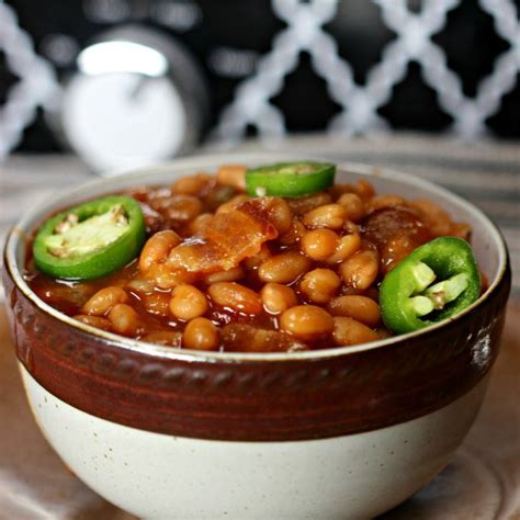 Lazy Day Crock Pot Baked Beans Recipe Eating On A Dime