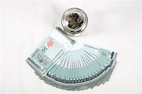 Malaysia Currency Myr Stack Of Ringgit Malaysia Bank Note Stock Photo