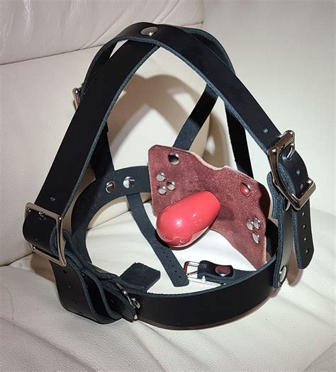 Harness Muzzle Panel Gag Limited Quantity New Design With Etsy