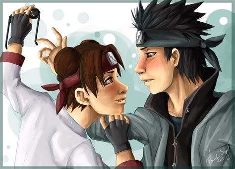 At Tenten And Shino By Amand4 On Deviantart