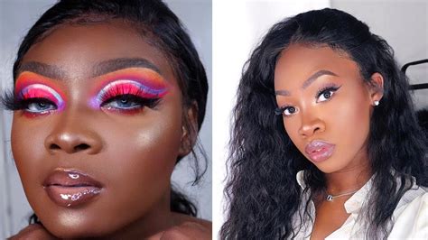 Makeup Tutorial For Black Women Makeup Tutorial Compilation 9 Youtube