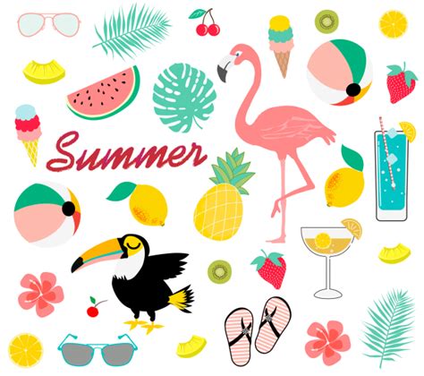 Summer Vacation Background Clipart Free Stock Photo Public Domain