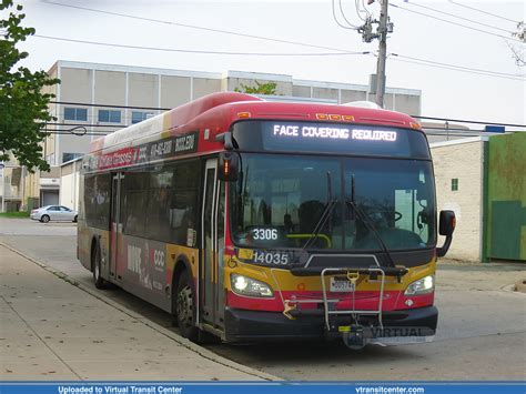 Mta Maryland Buses Baltimorelink 14035 On Citylink Red Vtc Multimedia