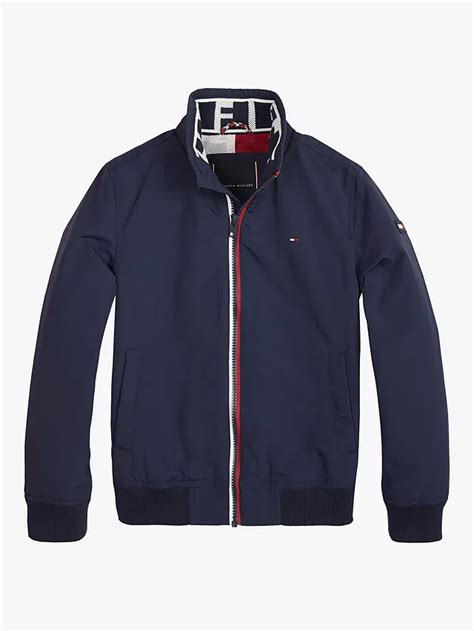 Tommy Hilfiger Boys Essential Jacket Navy At John Lewis And Partners