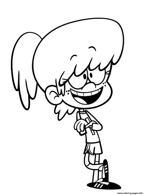The Loud House Coloring Pages  Learny Kids