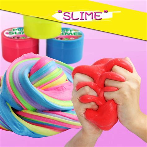 Slime Multi Color High Quality Fluffy Floam Slime Scented Anti Stress