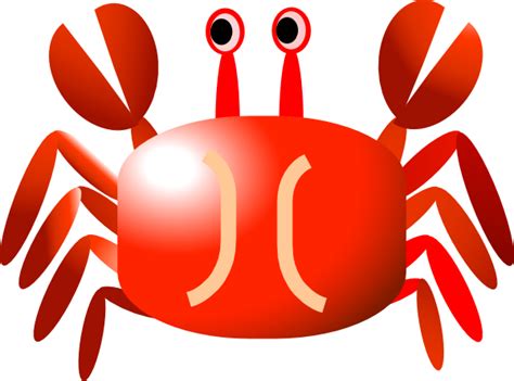 Red Crab Clip Art At Vector Clip Art Online Royalty Free