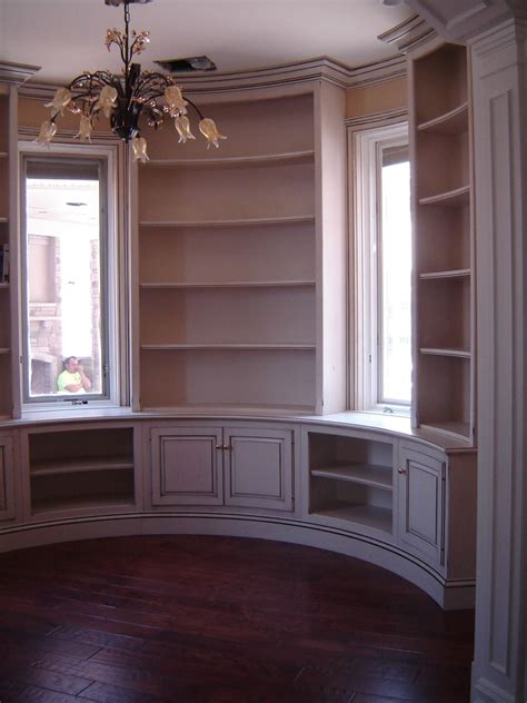 Hand Made Round Library Bookcases Cabinets And Trim By Odhner