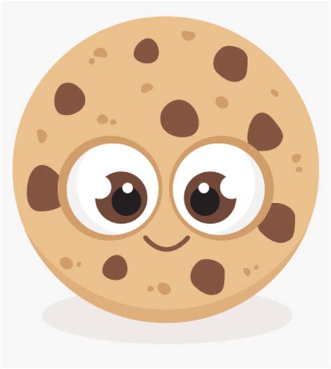 Chocolate Chip Cookies Cartoon Cute Chocolate Chip Cookie Cartoon