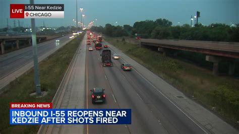 Chicago Traffic Stevenson Expressway Reopens After Illinois State