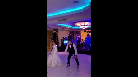 All Time Best Surprise First Wedding Dance Bride And Groom Rap On The Mic Youtube