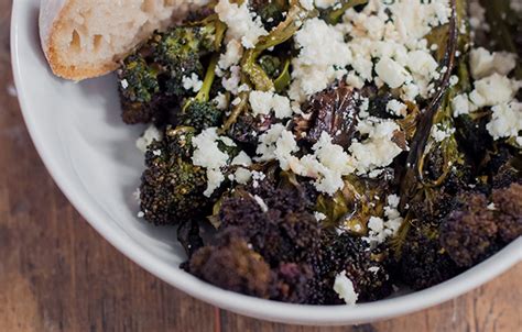 Roasted Purple Sprouting Broccoli Recipe Recipes From Ocado