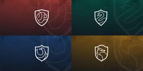 Hogwarts Houses Logos Pottermore Figma Community