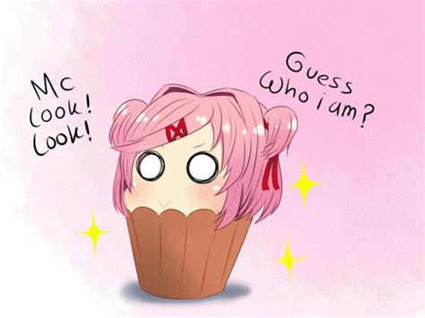Natsuki As A Cupcake By Yanderechanarts On Deviantart