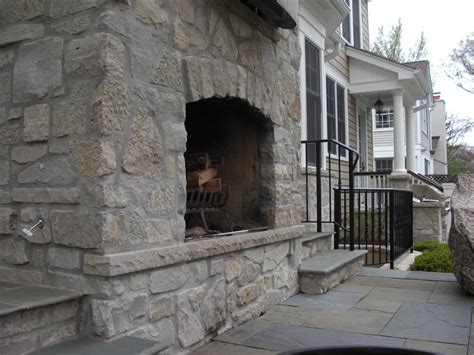 Outdoor Stone Wood Burning Fireplace Kits Fireplace Guide By Linda