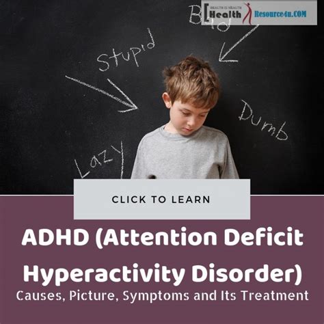 adhd causes picture symptoms and its treatment methods