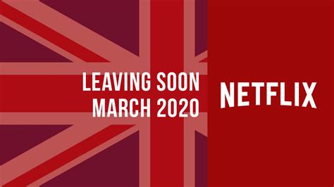 We already know what's leaving netflix in march, but what's new on netflix? Titles Leaving Netflix UK in March 2020 - What's on Netflix