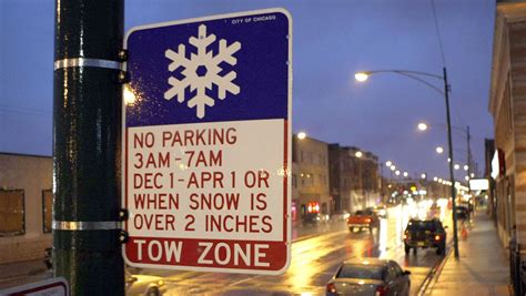 Chicagos Winter Overnight Parking Ban Is In Effect Heres How To