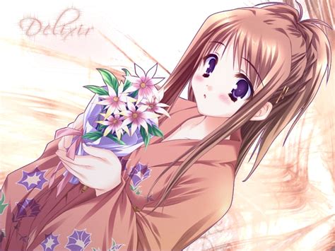 Flower Girl Anime 2 Wallpaper By Delixir On Deviantart