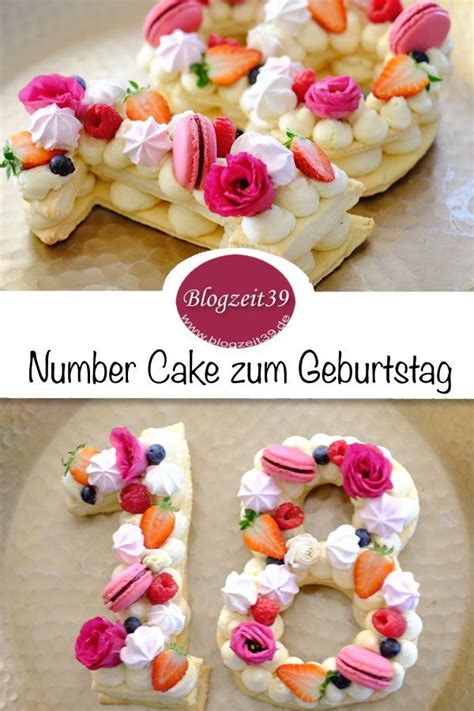 Number Cake Letter Cake Zahlentorte Kekstorte