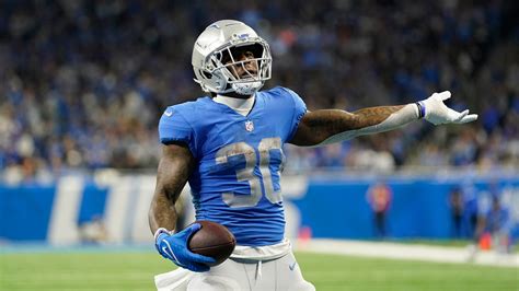 Jamaal Williams is in the Lions' record books! | book, Barry Sanders