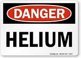 Pictures of Helium Gas Safety