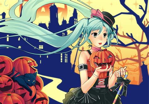 Halloween Hatsune Miku Vocaloid Anime