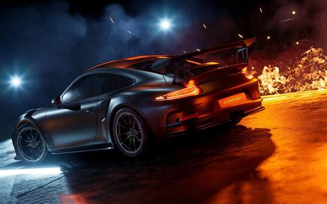 3840x2400 Porsche 911 Sport Car Rear 4k Hd 4k Wallpapers Images
