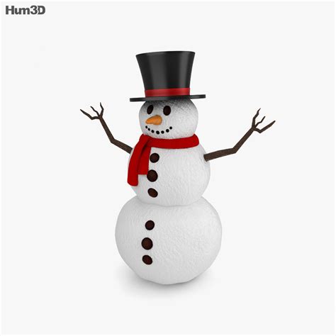 A little motivation — normani. Snowman 3D model - Characters on Hum3D