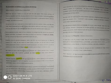Há Uma Opinião Da Autora Em