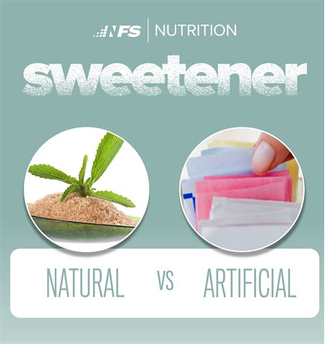 Differences Between Natural Vs Artificial Sweeteners Nf Sports