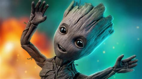 Baby Groot 4k 2018 Hd Superheroes 4k Wallpapers Images Backgrounds Photos And Pictures