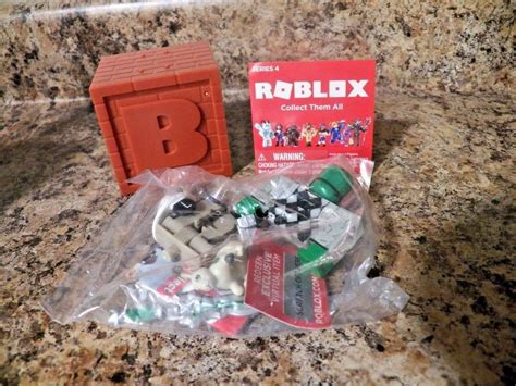 Roblox Red Series 4 Bombo Mini Figure With Red Cube And Online